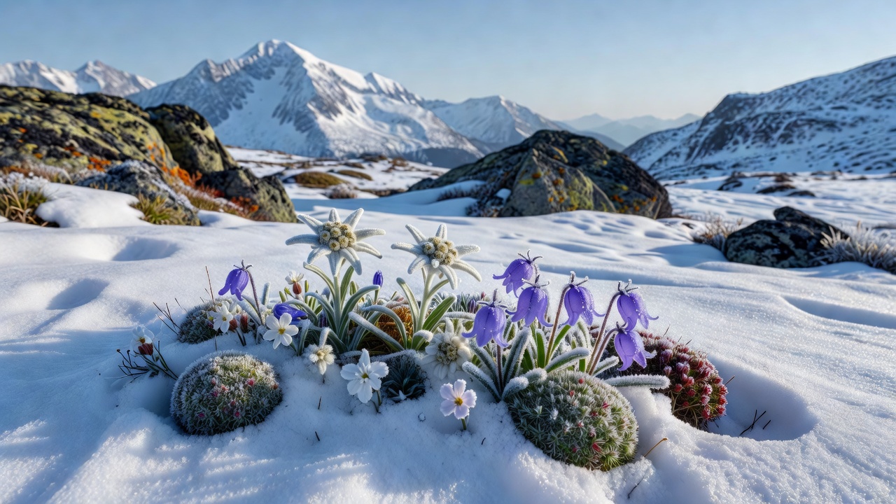 How Alpine Flora Adapts to Harsh Winter Conditions in Isolated Mountain Zones